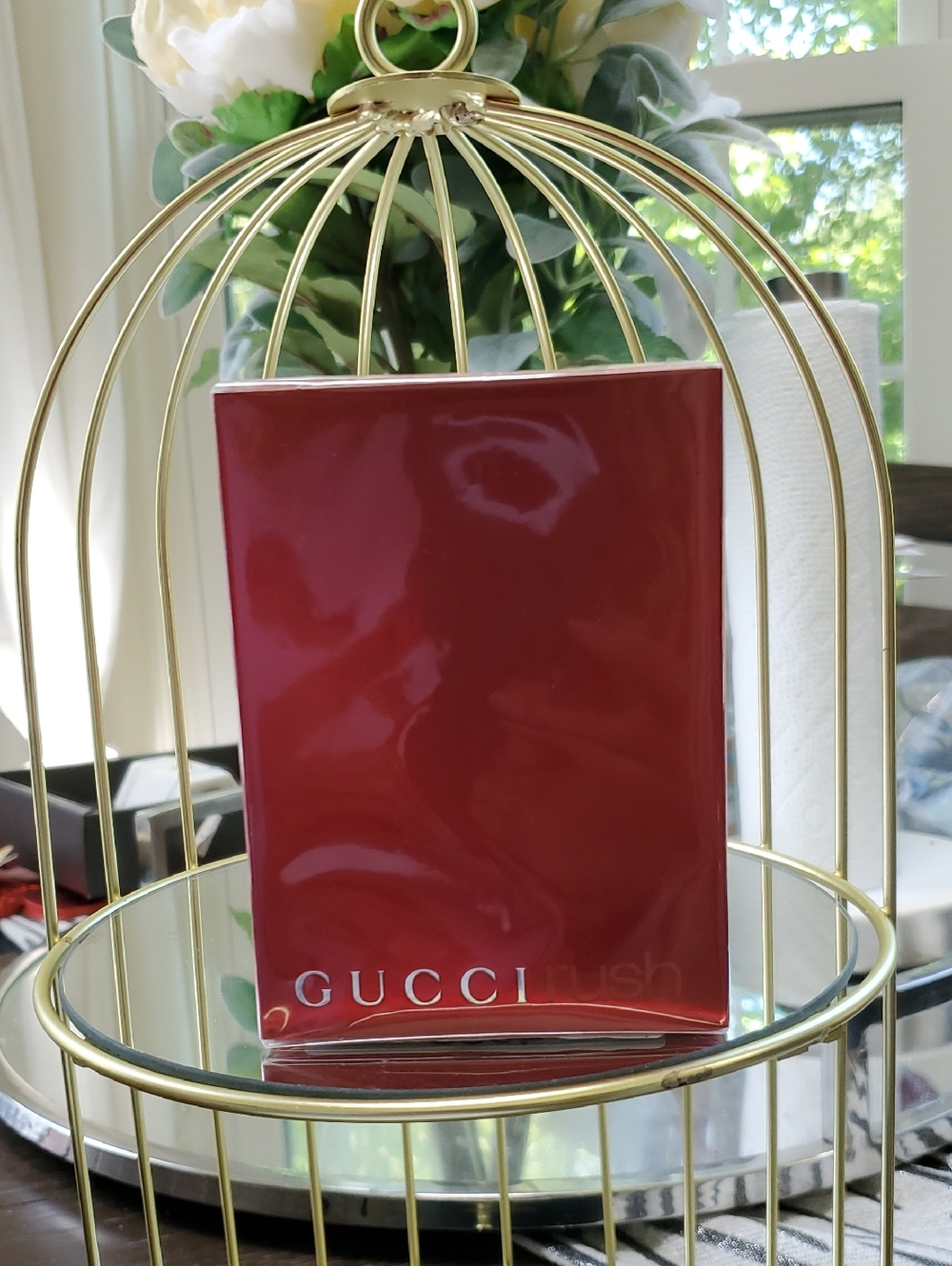 Gucci Red Glossy Fragrance Box